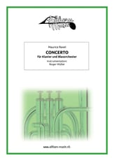 Piano Concerto Concert Band sheet music cover